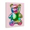 Stupell Industries Chromatic Bear Illustration Canvas, design by Lil' Rue